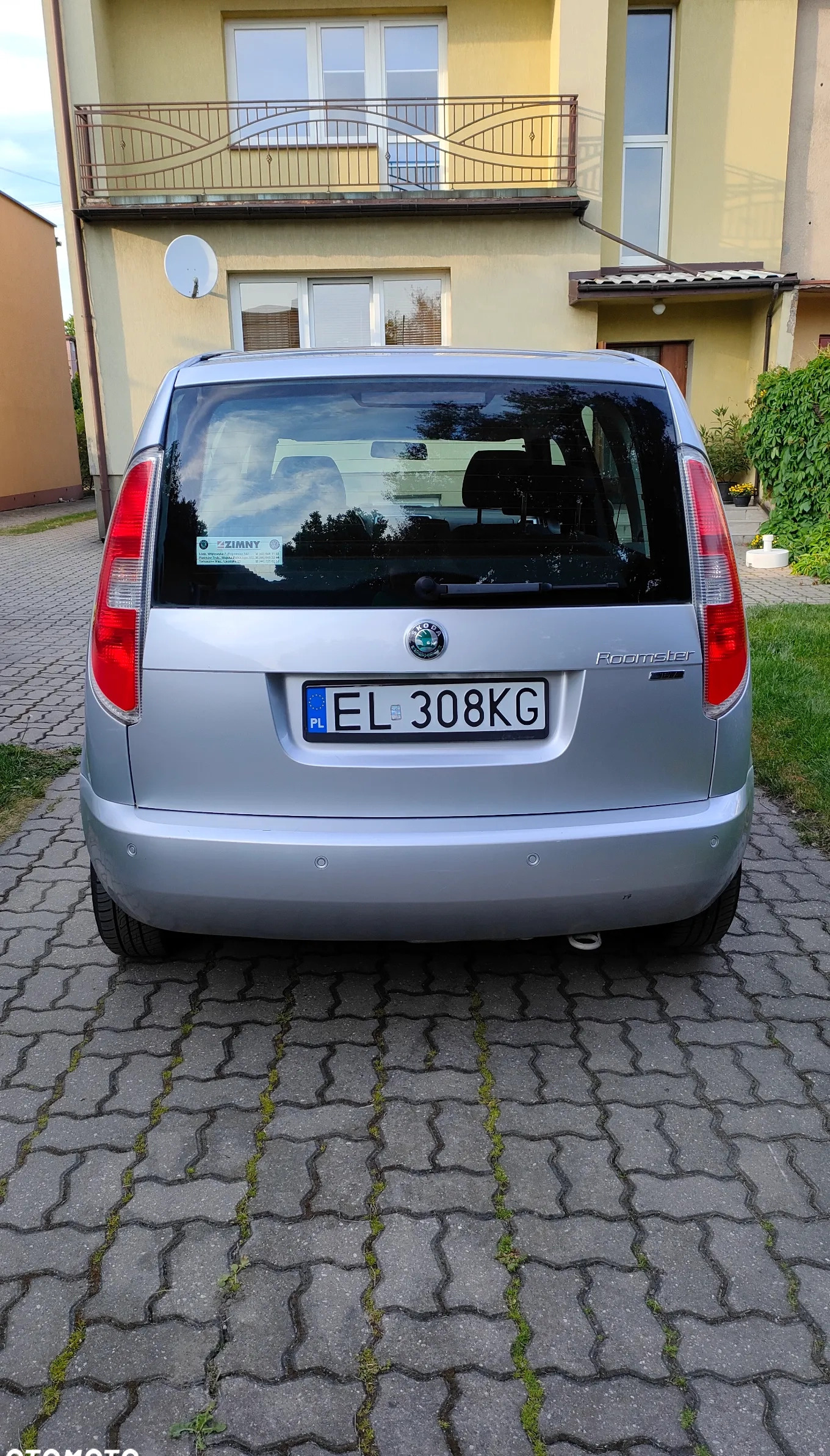 Skoda Roomster cena 18200 przebieg: 118555, rok produkcji 2010 z Koluszki małe 277